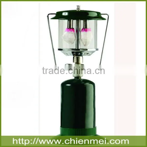 Double Mantle Outdoor Lighting Portable Gas Lantern #1041D