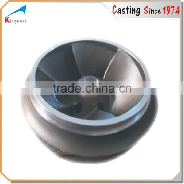OEM Cast Iron Water Pump Cast Impeller,cast Blower Impeller,cast Impeller photo-6