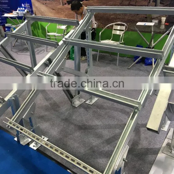 Normal Specification and Commercial Application Concrete Foundation Solar Panel Mounting Bracket photo-4