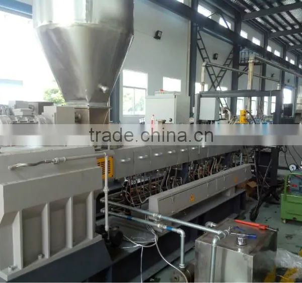 Plastic Pellet Plastic Granulator Co-roating Twin Screw Extrusion Machine photo-3