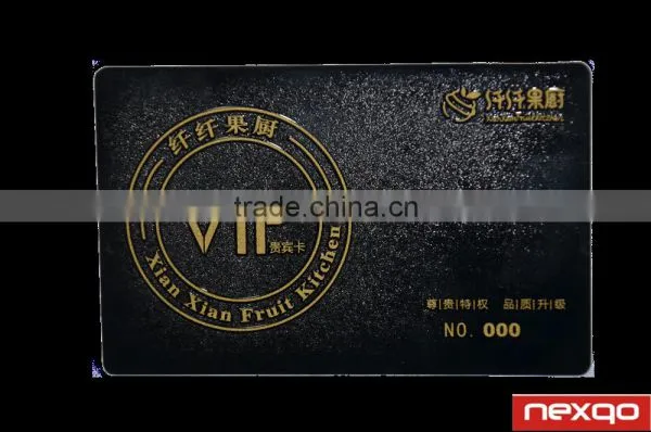 High Quality Black Metal Membership Cards, VIP Cards, Business Cards photo-2