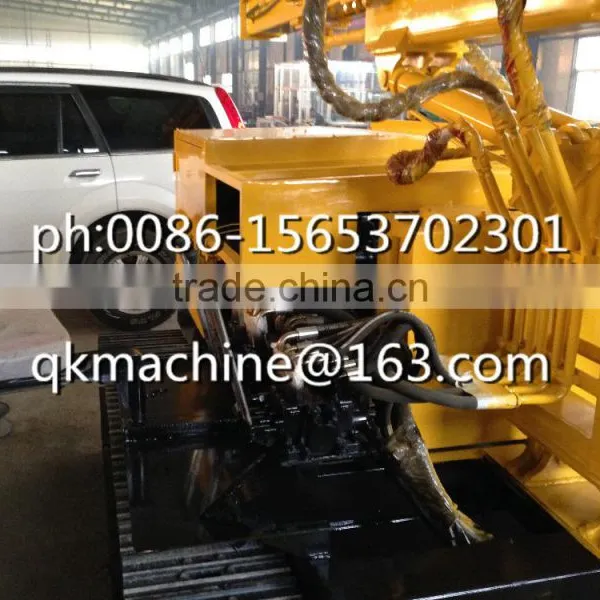 Latest Pile Driver With Engine! Reliable Small/mini Crawler Hydraulic Rotary Drilling Rig KR125A photo-5