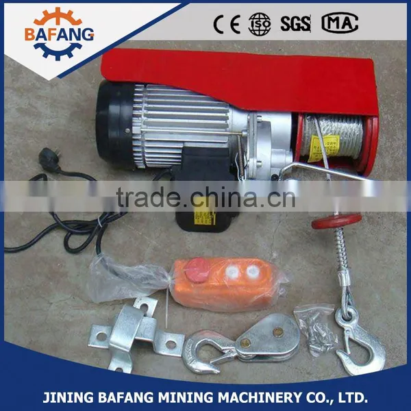 PA200 Electric Hoist Mini Electric Wire Rope Hoist