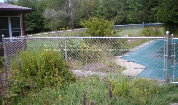 Chain Link Swimming Pool Fence photo-2