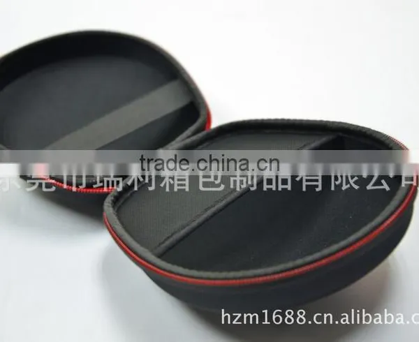 Hard Eva Earphone Earbruds Headphone Zipper Case Customized Personalized EVA Earphone Box Carrying Case photo-4