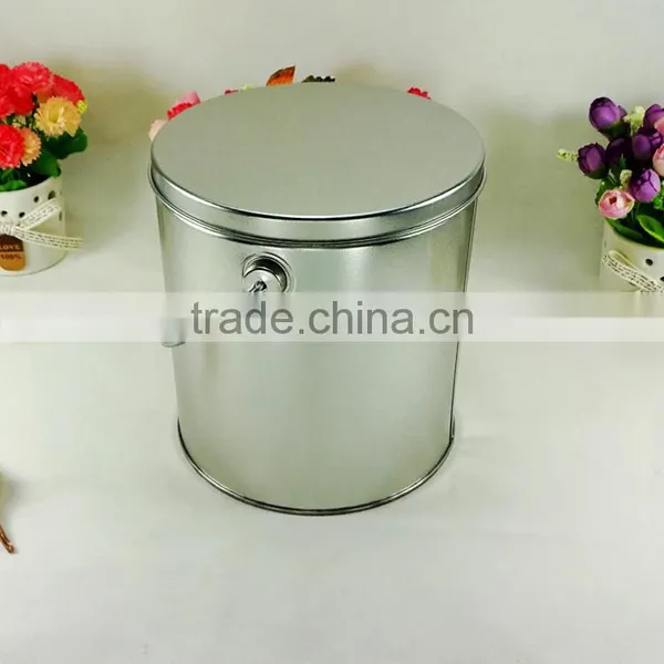 Custom Large Beer Whisky Alcohol Round Tin Bucket