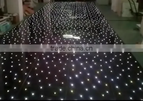 Black and White Led Starlit Dance Floor Party Dancing Floor photo-2