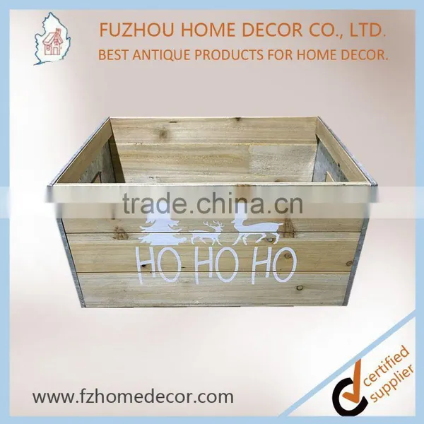 2017 New Style Antique Wooden Crate With Multiple Purposes for Home Use photo-2