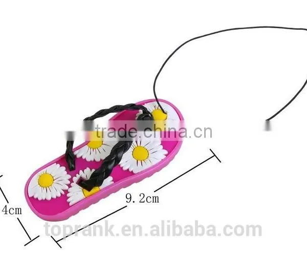 TOPRANK AUTO GEL AIR FRESHENER BEACH SLIPPER DESIGN HANGING CAR AIR FRESHENER photo-6