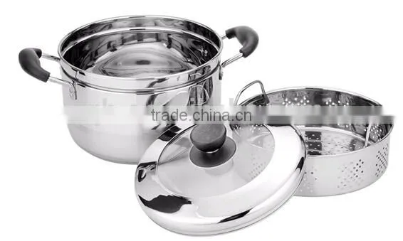 New Design Large Stainless Steel Steamer Pot Cooking Pot photo-5