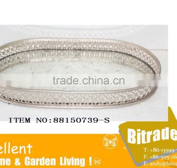 Metal Mirror Serving Tray photo-5