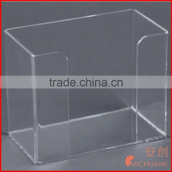 Countertop Clear Acrylic Guest Towel Holder photo-2