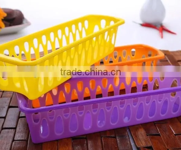 Cheap Price Mini Slim Plastic Basket for One Dollar Store photo-4