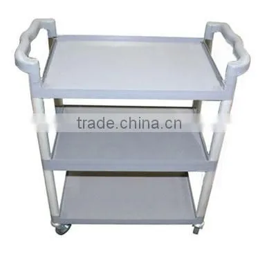 3 Shelf Grey Service Cart Cleaning Trolley 07101*02 photo-4