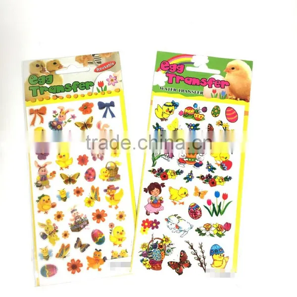 Egg Transfer- Water Transfer, Water Transfer Sticker, Easter Holiday Egg Transfer Sticker photo-6