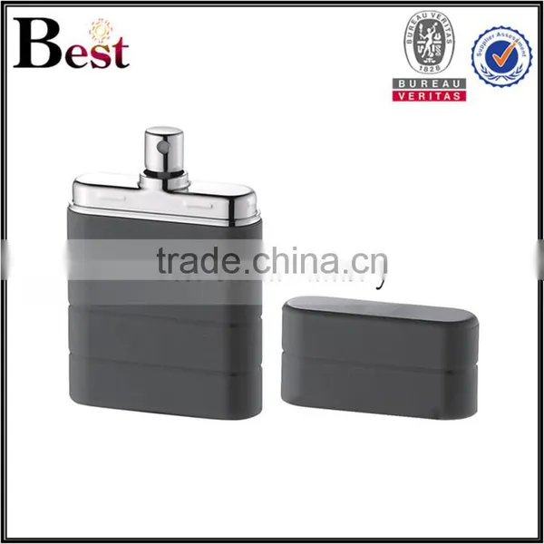 12ml 30ml 50ml Perfume Spray Bottle Black Color Perfume Spray Bottle Flat Round Perfume Bottle 30ml Spray photo-2
