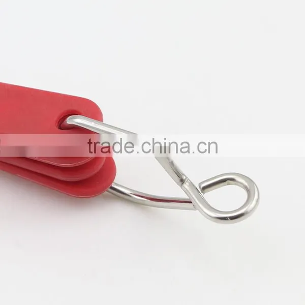 4pcs Stainless Steel Mini Measuring Spoon Sets With Red Handle photo-3