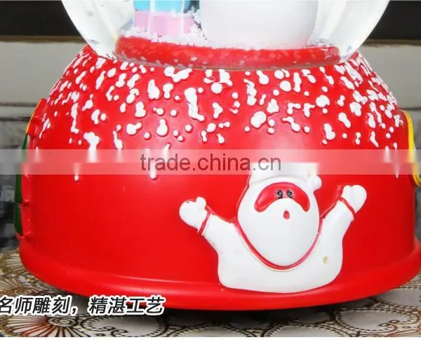 Hot Sale Snowflake Christmas Snow Globe Musical Christmas Snow Globe photo-2