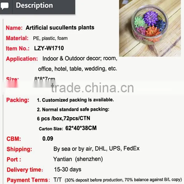 High Quality Fake Mini Bonsai Artificial Mini Bonsai Made in China Manmade Mini Plant photo-2