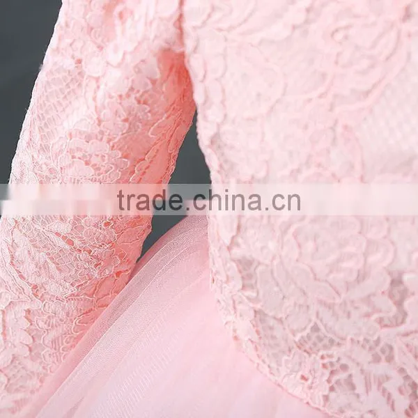New Design Baby Girl Baptism Christening Dress Lace Tutu 1 Year Girl Baby Birthday Dress Wedding Party Girls Autumn Dresses Kids photo-5