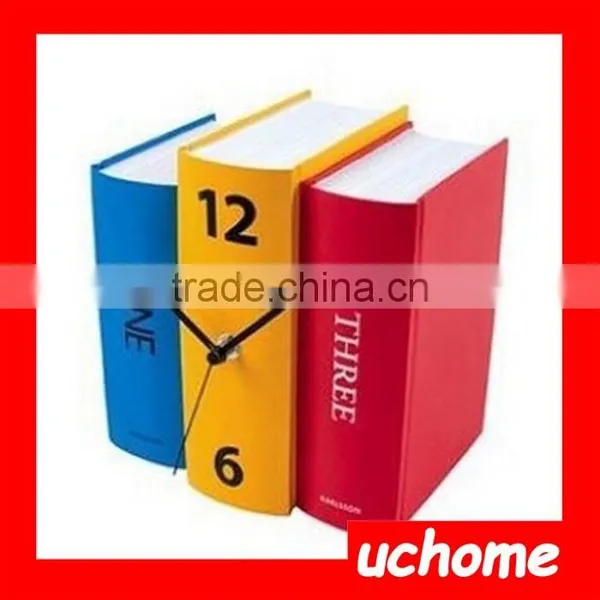 UCHOME Fashion Decorative Book Shape Digital Table Clock, Novetly Design Living Room Reading Book Clock photo-4