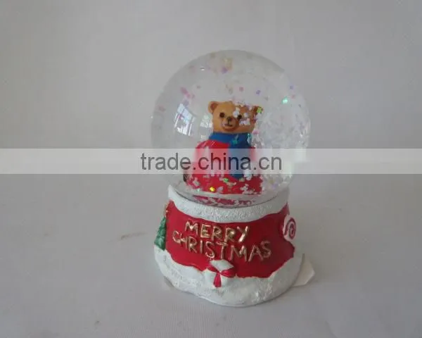 Crystal Balls Dollarma One Dollar Cheapest XMS Christamas Bear Deer Santa SnowFlake Glass 156100-15105 photo-6