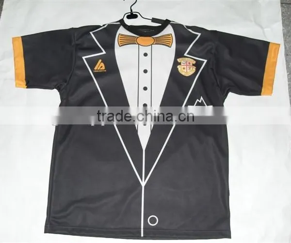 Business Suit Style Rugby Jersey