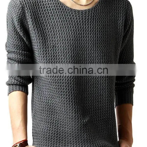 Men's Solid Color Fashion Cashmere Sweater