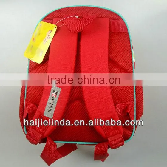 2014 Primary School Bag Cute Girl's Strawberry Print Fuzhou photo-3