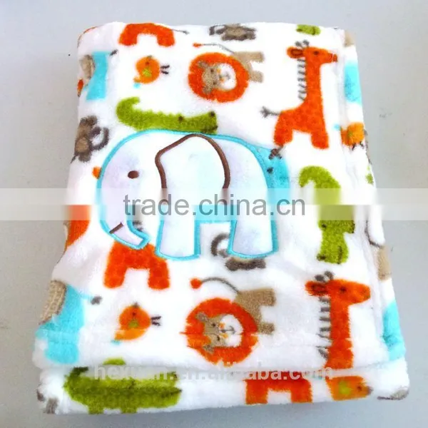 Cheap and Good Quality Super Thick Coral Fleece Blanket / Quilt Soft Warm Cotton Fabric Baby photo-4
