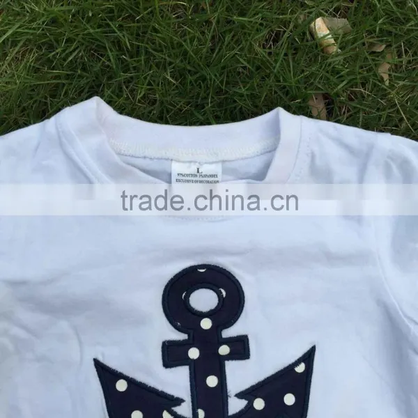 2015 New Arrival Anchor Print Shorts Boy Short Set Summer Short Outfit Sets photo-4