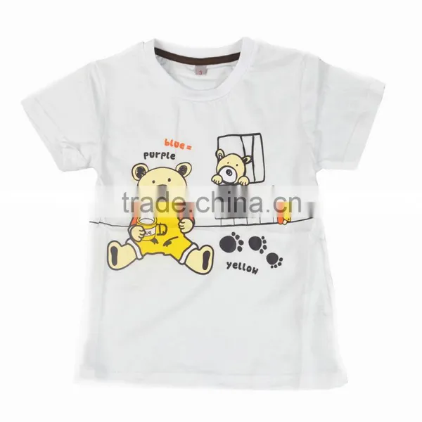 Cotton Cartoon Checked Children Blouse photo-5