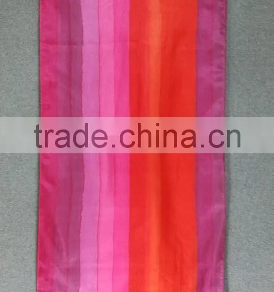 Lady Silk Scarf, Crepe GGT, Long Scarf, Tassels photo-4