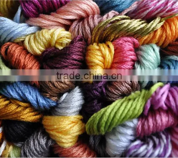 100% Cotton Thread, Cross Stitch Thread Embroidery Thread in Different Color