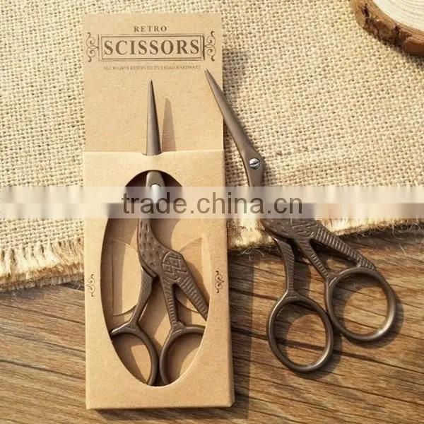 Antique Zakka Scissors Embroidery Bird Scissors Craft Thread Scissors