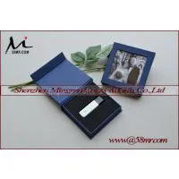 Wedding Fabric Linen DVD USB Case photo-2