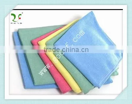 China Manufacturer Cheap Customized Colorful Microfiber Kitchen Towel photo-2