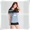 Bambus Stripes Long T-shirt Blouse Home Wear Girls
