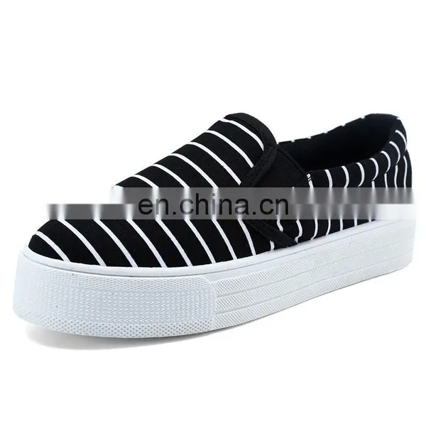Wholesale Leisure Shoes Canvas High Heel Sneakers photo-5