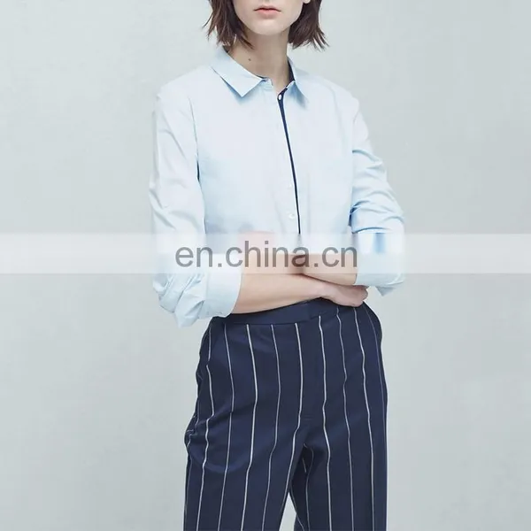 Women's Clothing Manufacturer Latest Design Ladies Office Formal Wear Shirts photo-2