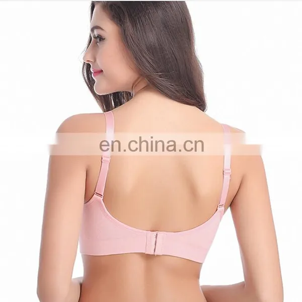Seamless Wire Free Nursing Bra Bralette Underwear photo-3