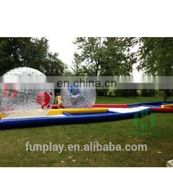 HI Inflatable Zorb Race Track With the Bowling Pins photo-2