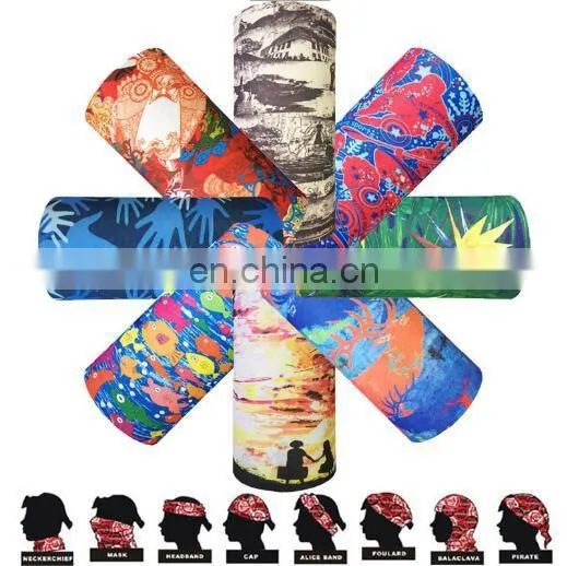 Multifunctional Tube Seamless Custom Bandana Face photo-3