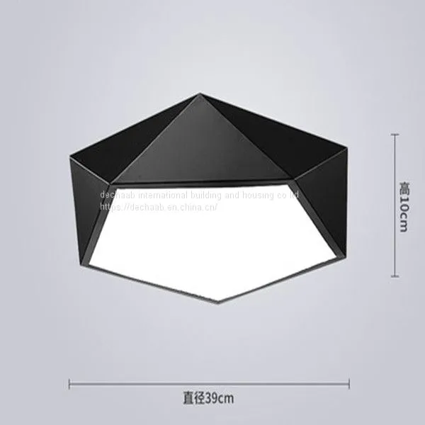 Geometric LED Ceiling Light photo-2