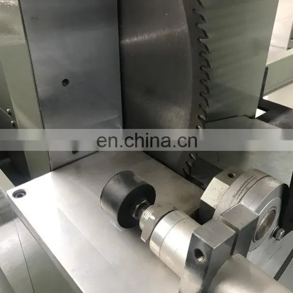 PVC Profile Cnc Control Double Mitre Cutting Saw/upvc Window Frame Cutting Machine/PVC Profile Cutting Machine photo-2
