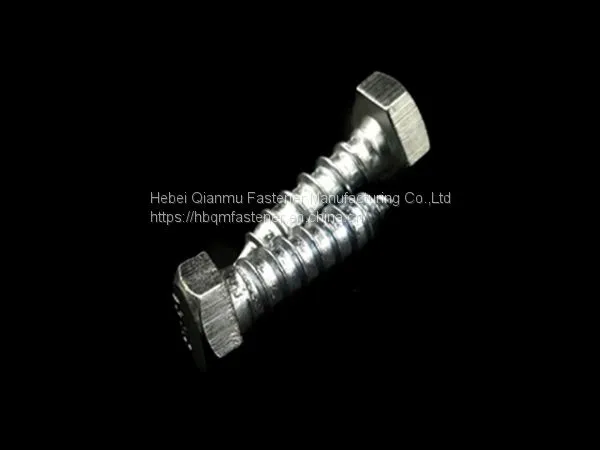 Handan Manufacturer High Quality HDG Hexagonal Head Wood Screw Tree Screw