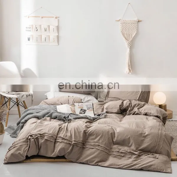 Wholesale 100% Washed Bedding Set From China for Children Bedding Set photo-3