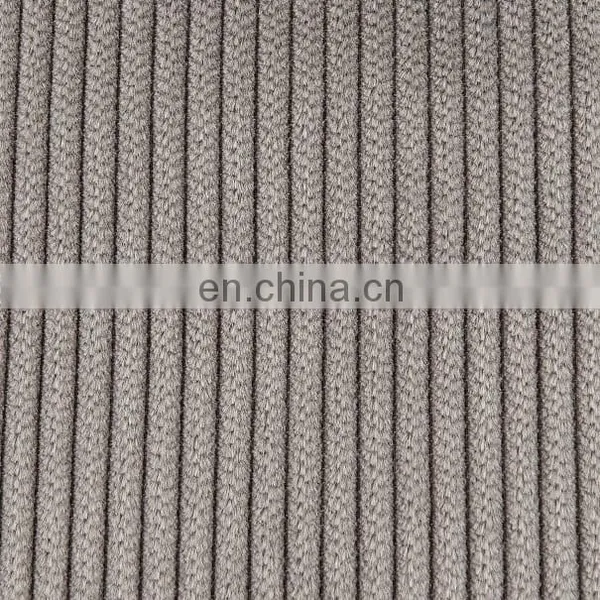 Good Drapery Solid Dyed 100% Polyester 6 Wale Corduroy Fabric for Jacket/pillow/trousers photo-4