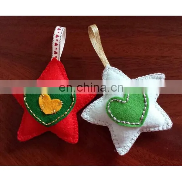 Wholesale Wall Hanging Craft Felt Christmas Tree Ornaments for Children photo-5