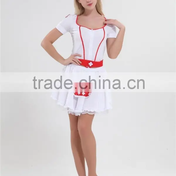 Sexy Costume Cosplay Sexy Nurse Costume With Hat photo-6